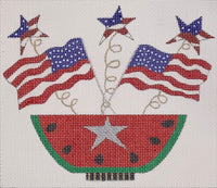 Patriotic Watermelon
