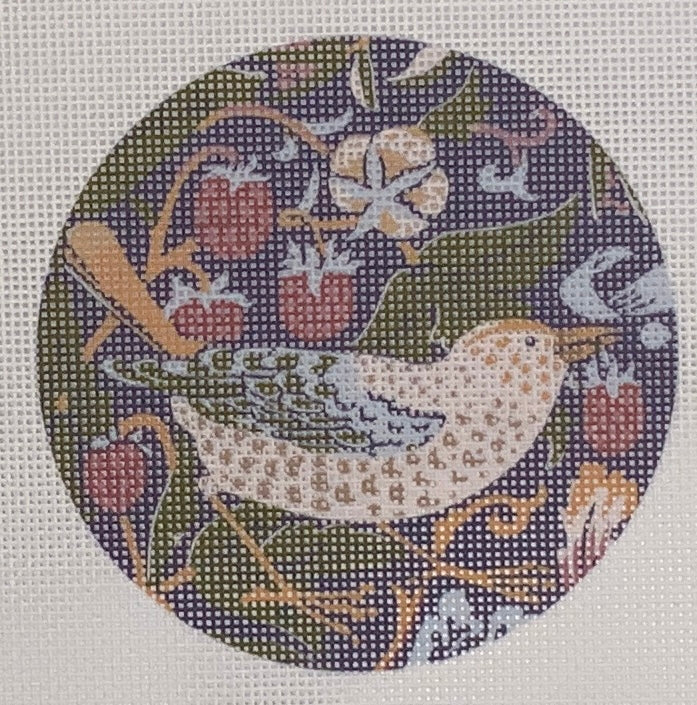 Strawberry Thief (print) | Needlepoint Destashing
