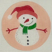 Beck Snowman Round

