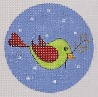 Red and Green Bird
