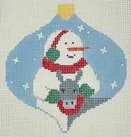 Snowman with Donkey Bauble
