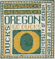 Oregon Ducks Square
