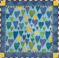 Hearts & Stars - Blue
