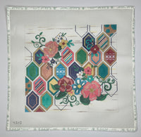 Hexagons and Floral

