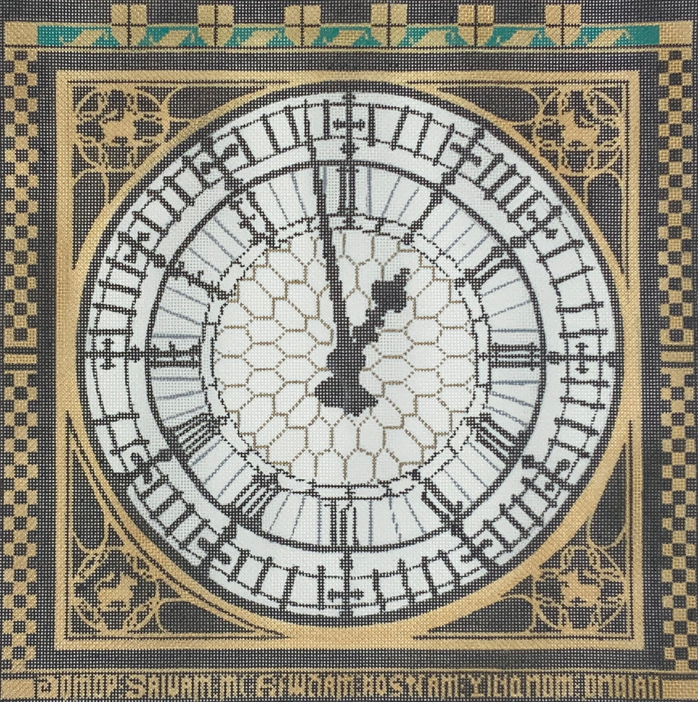 Big Ben Face | Needlepoint Destashing