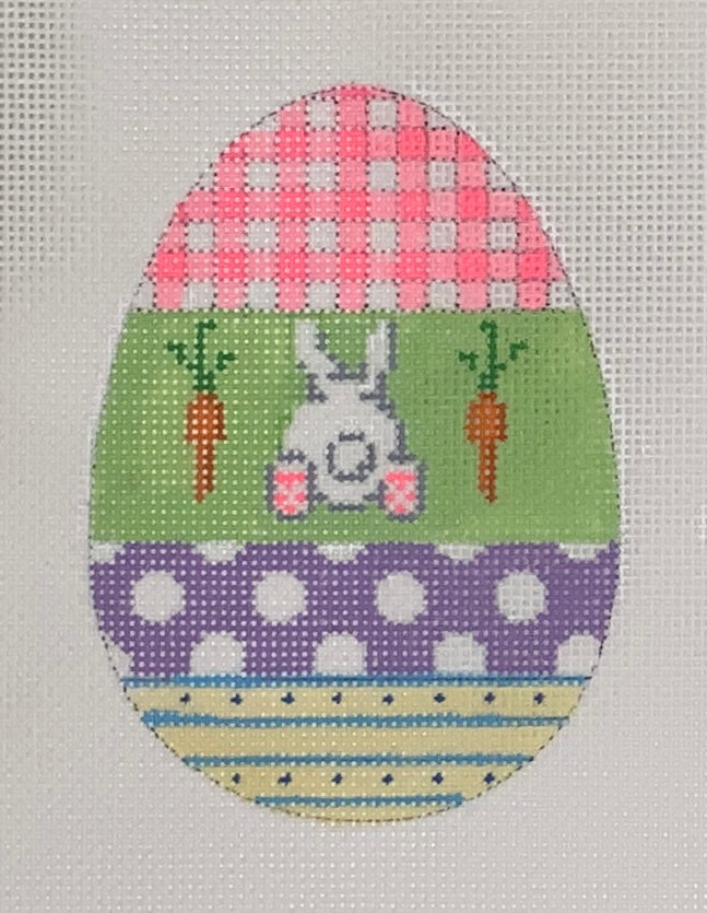 Eggceptionally Gingham with stitch guide