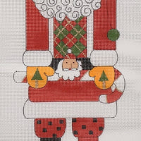 Mr Claus with stitch guide