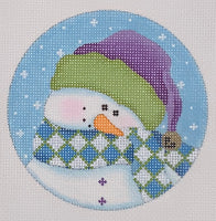 Shy Snowman Ornament
