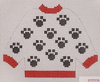 Paw Print Pullover
