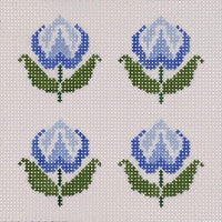 Four Roses - Blue Insert
