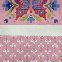 Annette - Pink Butterfly Clutch