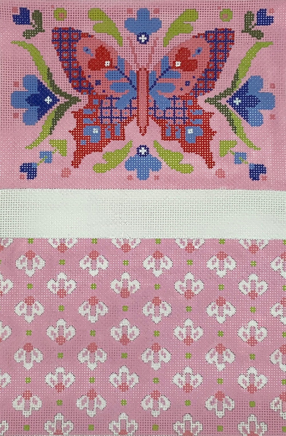 Annette - Pink Butterfly Clutch