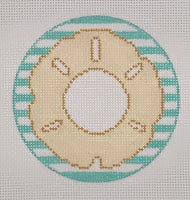 Sand Dollar Monogram Round
