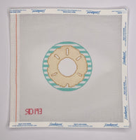 Sand Dollar Monogram Round
