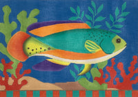 Green Tropical Fish
