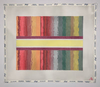 Rainbow Watercolor Case / Large Clutch
