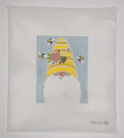 Gnome: Bee Hive Face
