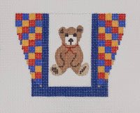 Teddy Bear Tote Bag Ornament
