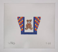 Teddy Bear Tote Bag Ornament
