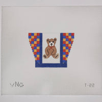 Teddy Bear Tote Bag Ornament