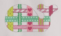 Woven Ribbons Mini Whale
