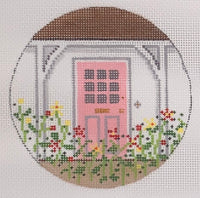 New England Spring Door with stitch guide
