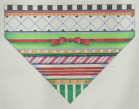 Stripes Stocking Topper
