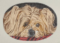 Silky Terrier Dog Oval
