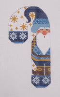 Blue Gnome Candy Cane
