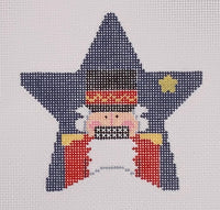 Nutcracker in Blue Star
