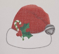 Classic Santa Hat with Bell (print)
