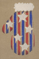 Stars Mitten - Red/Blue
