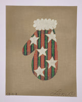 Stars Mitten - Red/Green

