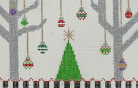 Birch Tree Christmas with stitch guide
