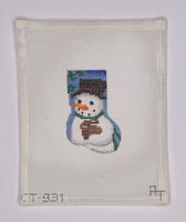 Snowman Micro Sock
