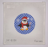 Penguin, Candy Cane, Snowflake
