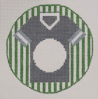 Sports Jersey Monogram Round
