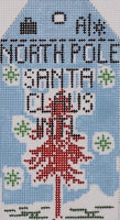 North Pole Travel Tag
