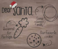 Dear Santa Tray
