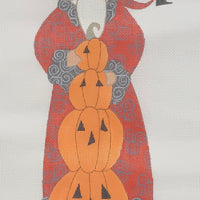 The Smiling Pumpkin Santa