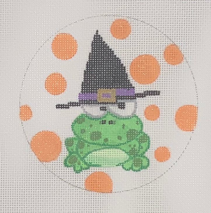 Toad with Orange Bubbles