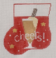 Stuffed Mini Sock: Beer with Pretzel

