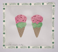 Ice Cream Cone Scissor Case
