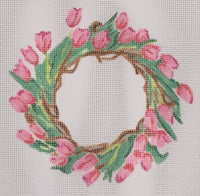 Tulip Wreath Ornament
