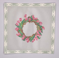Tulip Wreath Ornament
