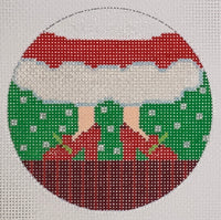 Mrs Claus Feet with stitch guide
