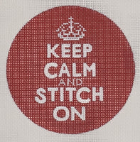 Keep Calm and Stitch On
