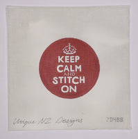 Keep Calm and Stitch On
