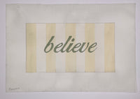 believe
