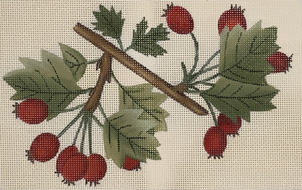 Berry Leaves | Needlepoint Destashing